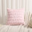 Coussin décoratif en forme de cœur 45x45cm Coton 1