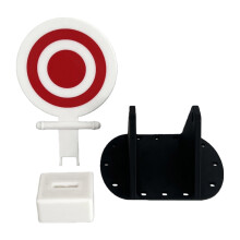 Reset Targets For Paintball Snow Ball Airsofts Plastic with Easy