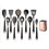 Set de ustensile de bucătărie din silicon alimentar, format din 11 piese 1
