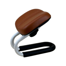 Sgabello da meditazione regolabile in ginocchio con struttura in metallo