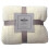 Polyester fleece deken, wit, 70x100cm 1