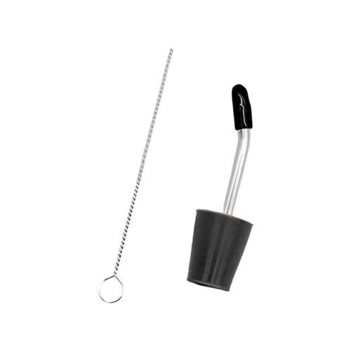 Flexible Adapter Silicones Spouts and Stainless-Large black
