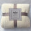 Polyester fleece deken, wit, 70x100cm 2