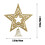 Lighted Iron Star Tree Topper 27x23cm 3