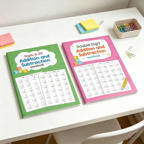 Colorful Mathematics Operations Exercise-Twodigit addition a 2