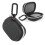 Earbud Organizers With Hard Case and Convenient Clip On 5
