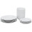18-Piece White Porcelain Dinnerware Set for 6 4