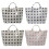 Large Capacity PVC Beach Bag With Dot Design Travel Work-Green 3