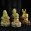 Mini Buddha-statue i træ, 6 stilarter, 4 cm 2