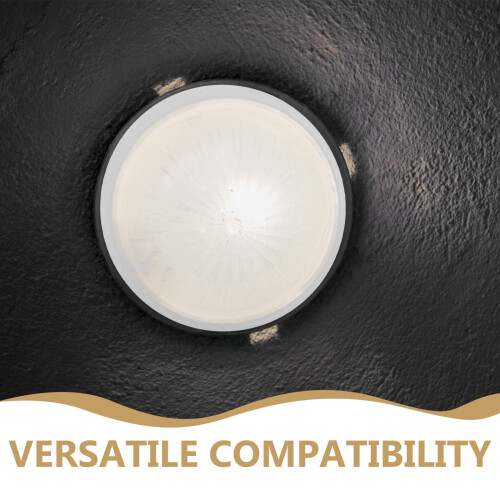 6 stk. LED Downlight Diffuserplader Hvid PC 2
