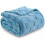 Super Soft Blue Flannel Fleece Throw Blanket 5