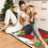 Christmas Kitchen Rug Set – Snowman Design, 2 Pieces 5