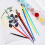 100Pcs Washable Childrens Coloring Pens Paint Brush-Red model 8 6