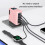 Lightweight Protector Case for B2697 140W Charging Head-Black 3