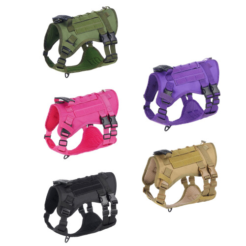 Hundeweste, Geschirr, Haustier, starkes Training,-Rose Red M 1