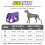 Hundeweste, Geschirr, Haustier, starkes Training,-Rose Red M 4