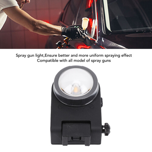 Sprühpistole Licht Schwarz 1200mAh USB ABS 137g 2