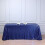 Toalha de mesa retangular azul marinho com lantejoulas, 90 x 156 polegadas 4