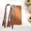 Leather Bag Making Kit,DIY Leather Bag Knitting Set with-Black 3