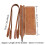 Leather Bag Making Kit,DIY Leather Bag Knitting Set with-Black 6