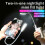 USB-Typ-C-LED-Licht, Buchleuchte,-Schwarzer Typ-C-USB-Stecker 6