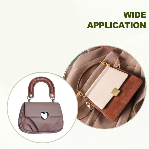 Replacement Purse Handle,Leather Bag Handles Bag Making-Beige 1