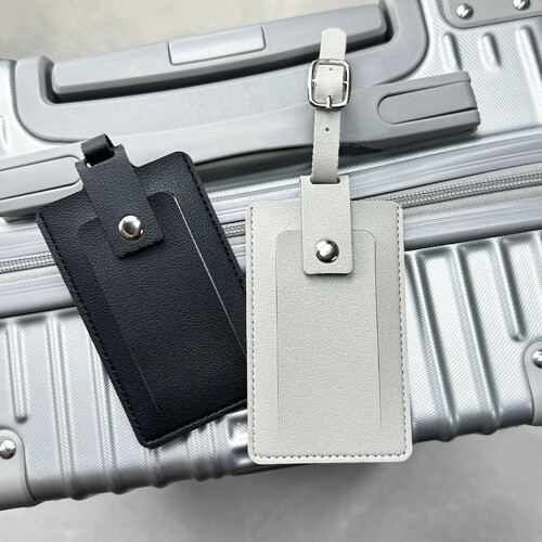 Simple Suitcase Badge Having Strengthened Stitching And-White 2