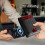 Thin Bifold Leather Wallet Swiping Protections Magnetic-Black 6