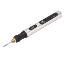 Gravierwerkzeug 4,2 V 300 mAh 12,7 cm Silber USB