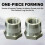 Pair 12Mm Aluminum Battery Terminals with 8Mm Knurl Quick 6