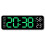 Despertador digital LED com calendário e visor de temperatura. 1
