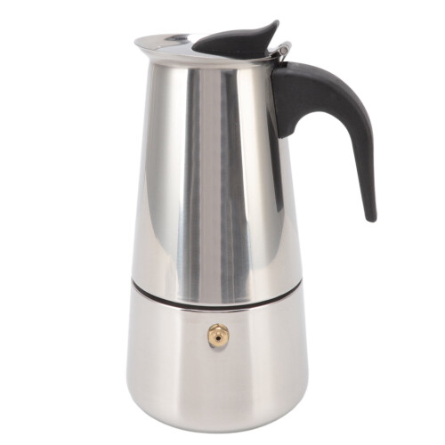 Cafetière électrique, acier inoxydable, ensemble de 3 pièces