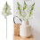 Fleurs artificielles d'antirrhinum bleues, tige de 41 cm 1