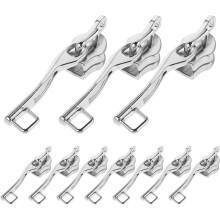 5pairs Zipper puxa substituição malas Zip substituição abas para malas mochilas Zipper deslizante deslizante trava