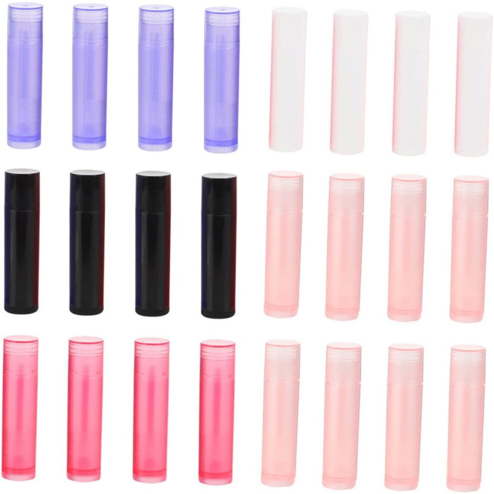 Hkhbjs 40Pcs Lip Balm Alternative Empty Lip Balm Tubes For Diy Lipstick Travel