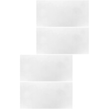 Folhas estáticas removíveis de quadro branco de 4pcs Papel de quadro branco de parede de 30cm x 60cm