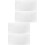 4pcs Removable Static Whiteboard Sheets 30cm x 60cm Wall Whiteboard Paper 1