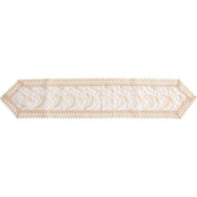 Moderner Tischläufer aus Polyester für Hochzeitstische und Bankettdekorationen