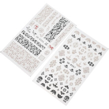 5d Sticker Set for Nails Embossed Halloween Nail Decals 2 Sheets Easy Apply