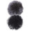 Microphone Windshield 4Pcs Furry Windshield Covers Soft Sturdy Mini Mic Protector for Outdoor Lavalier Use 1