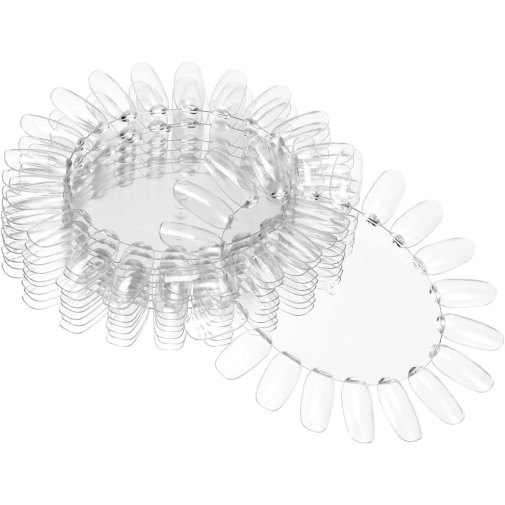 Hkhbjs 10Pcs Nail Art Practice Card Wheel Polish Display Chart For Acrylic Gel Nails
