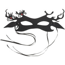 Sarvihämähäkin naamio puolikasvoista Halloween-naamio Vintage-naamiaiset