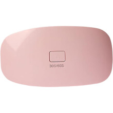 Tragbare Mini-UV-Gel-Nagellampe mit USB-Anschluss, 6 W, pinkfarbenes LED-Nageltrockner für Gel-Nagellack, Maniküre zu Hause, faltbar, in Mausform