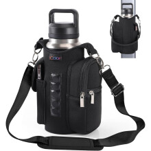 Magnetische Sporttasche mit Flaschenhalter und Handytaschen