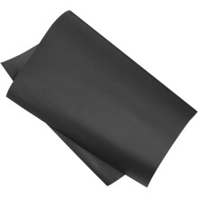 Black A4 Magnetic Dry Erase Board for Refrigerator, Small Magnetic Chalkboard Notepad