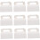 50pcs Cupcake Boxes White Cardboard Baking Cake Box Pastry Container 1