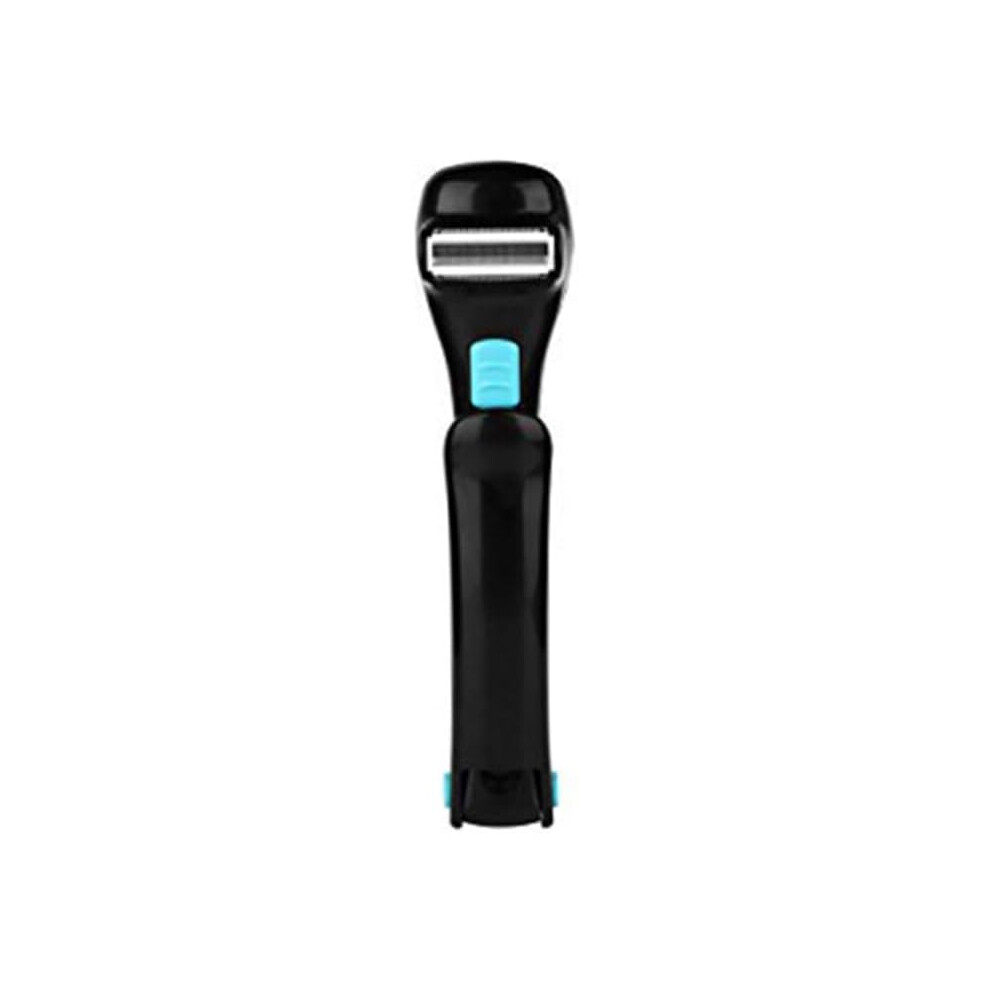 Hkhbjs Black Electric Back Hair Remover Body Shaver For Men, Cordless Body Electric Shavers