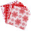 50pcs Natal tema algodão tecido DIY tecido patchwork pacotes para decorações de Natal 1