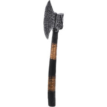 Halloween pirátska sekera, retro plastová sekerka, rekvizita na kostýmové párty, kreatívne hry, divadelné predstavenia