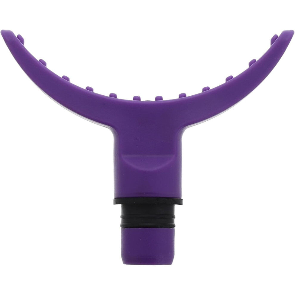 Hkhbjs Deep Tissue Replacement Massage Head Attachment For Fascia Gun, Purple, Muscle Relaxation Percussion Tool